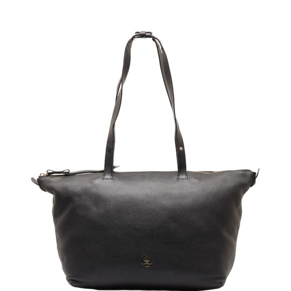 Kate Spade handbag tote bag black leather ladies